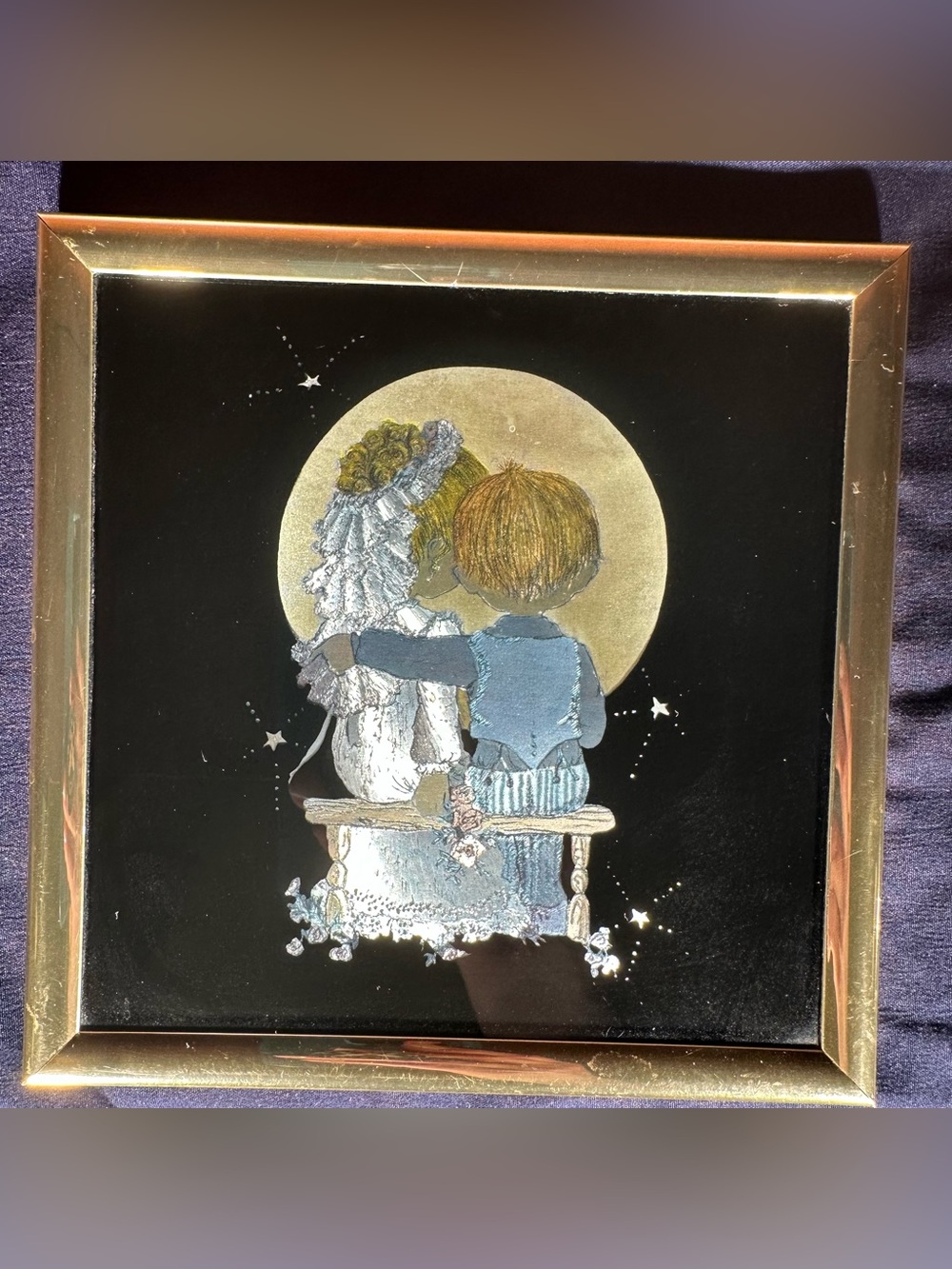 Kafka Industries Foil Art Bride and Groom